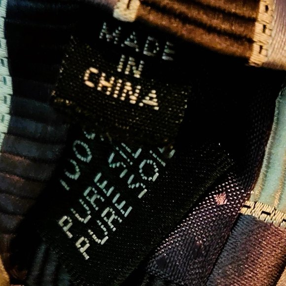 Carlo Monza, Italie,  All silk necktie,  made in china, stripped silver pattern - Picture 2 of 16